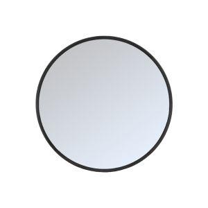 Oliva spiegel eiken 90 cm - zwart