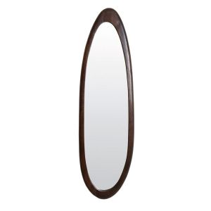 Salento spiegel hout - roodbruin