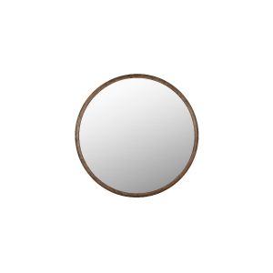 Gale spiegel rond ø80 cm - bruin