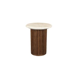 Arda bijzettafel ø35 cm - bruin