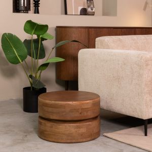 Milly salontafel mangohout 50 cm
