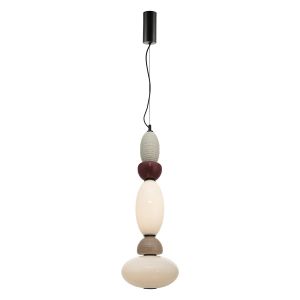 Garca hanglamp verticaal - naturel