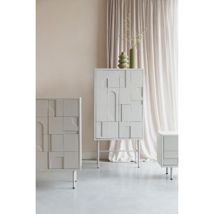 Beau wandkast hoog - beige