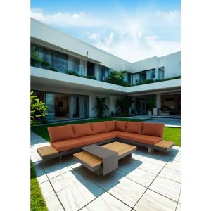 Barbados loungeset - terracotta