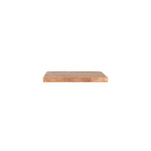 Restaurant/Bartafel Blad Vierkant Straight Edge 70x70 cm - naturel