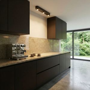 Fraaai Rosanna plafondlamp 3-lichts - bruin