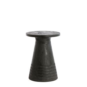Paxos ronde bijzettafel Ø37 cm - mat zwart