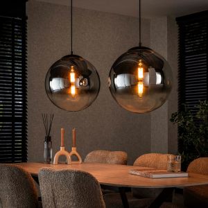 Mathew hanglamp 2L - zwart
