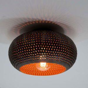 Gear plafondlamp Ø35 cm metaal punch van het woonmerk Fraaai