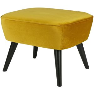 Sara hocker op poten velvet