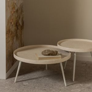 Bounds bijzettafel XL hout/metaal 40xØ76 - naturel