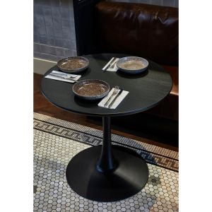 Tablo eettafel rond ø80 cm - zwart