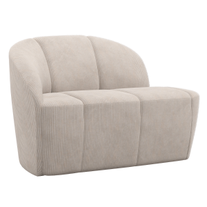 Woood Mojo 2-zits bankje links wollig