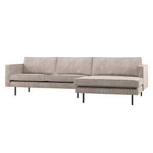 Rodeo chaise longue bank rechts ribstof