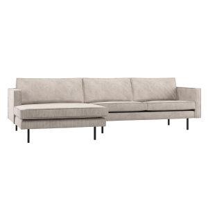 Rodeo chaise longue bank links ribstof