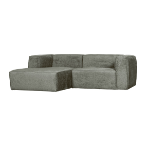 Bean chaise longue bank links structure velvet