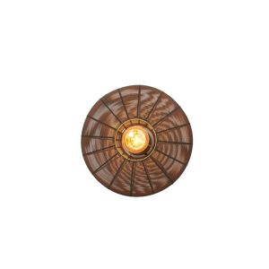 Bahoto plafondlamp Ø40 cm - mat donkerbruin