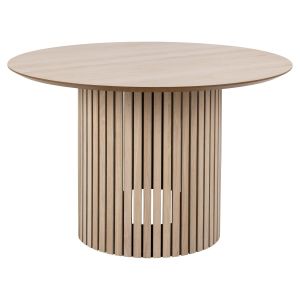 Nøra Erin ronde eettafel Ø120x75 cm | geolied eiken - naturel