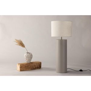 Enzo ronde vloerlamp - ø40 cm - grijs