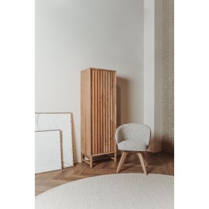 Tower Living Crotone opbergkast - 55 cm (linksdraaiend) - naturel