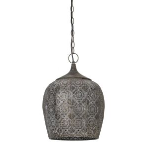 Kadiri hanglamp Ø31,5x45,5 cm - bruin goud