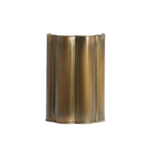 Fringe wandlamp 21x11,5x30,5 cm - antiek brons