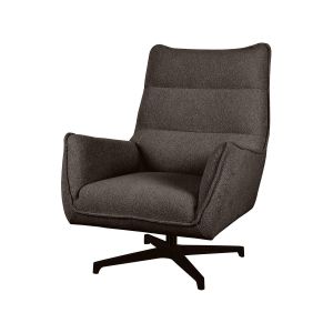 Rodia draaifauteuil bouclé - bruin