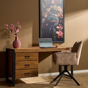 Bureau Boaz - 145 cm - naturel