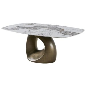 Tower Living Castello eettafel - 240 cm - brons