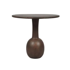 Bijzettafel Donna Ø50 cm - bruin