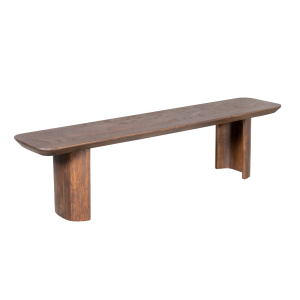 Eetkamerbank Marè 220 cm - bruin