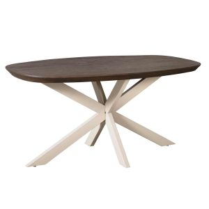 Eettafel Madison 160 cm Deens Ovaal bruin