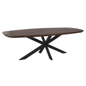 Eettafel Madison Deens ovaal 200 cm bruin