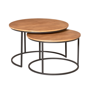 Salontafel Denver set van 2 - naturel