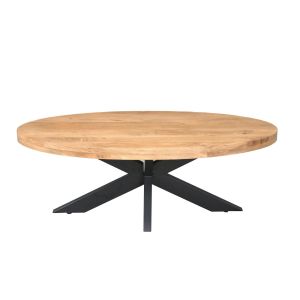 Starfurn Salontafel Dakota ovaal 130 cm - naturel