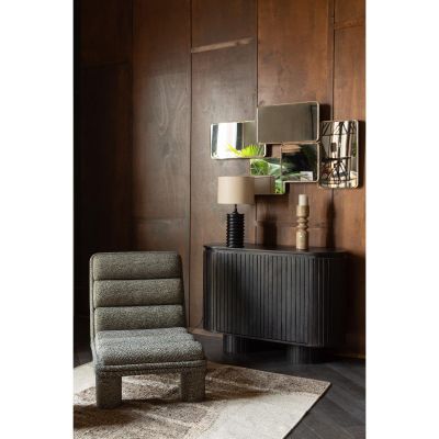 Dutchbone Cordelia spiegel rubberhout 70x120 cm - bruin