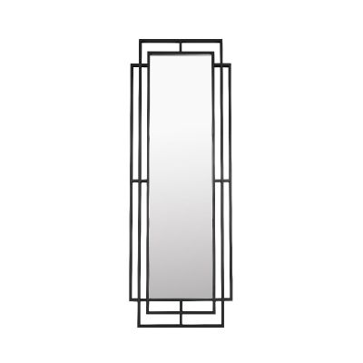 Dutchbone Ramsey spiegel - zwart