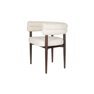 Dutchbone Sela eetkamerstoel - off-white