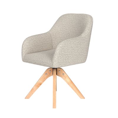 Puur Joanne draaistoel hout