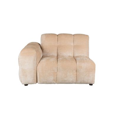 Dutchbone Hackman bankelement met linkerarm leuning