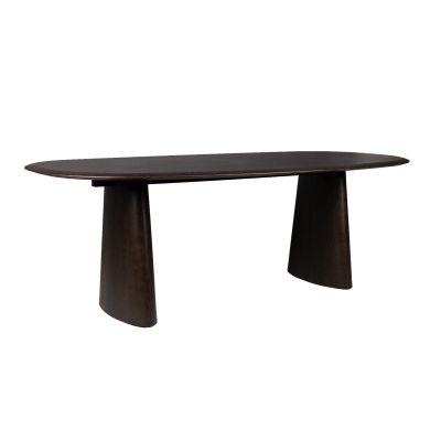 Puur Vandy ovale eettafel - bruin