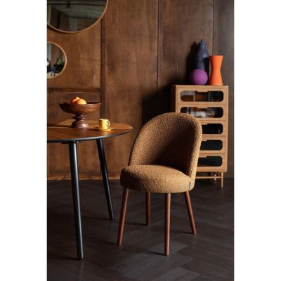 Dutchbone Barbara eetkamerstoel bouclé