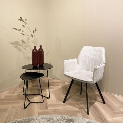 Livingfurn Louise draaibare eetkamerstoel