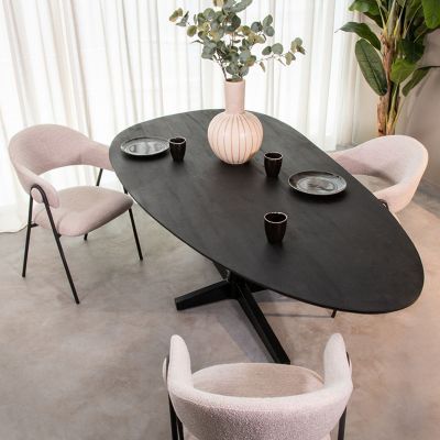 Label51 Rosie eetkamertafel 260x110 cm mangohout