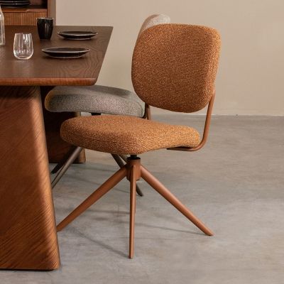 Label51 Geneva eetkamerstoel bouclé