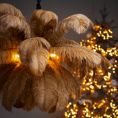 Feather hanglamp Ø80cm van het woonmerk Light&Living