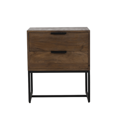 Light & Living Meave kast 60x40x70 cm hout mat donkerbruin