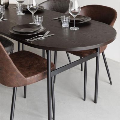 Puur Ivar eettafel - zwart