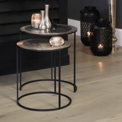 Light & Living Talca bijzettafels set van 2