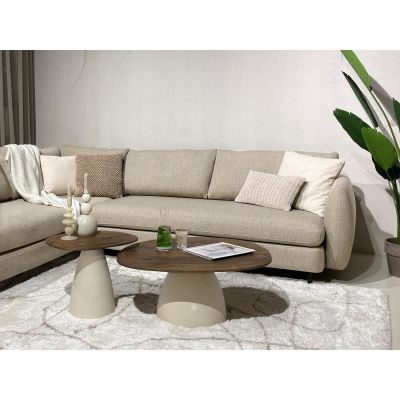 Brix Marron salontafel 86 cm - bruin